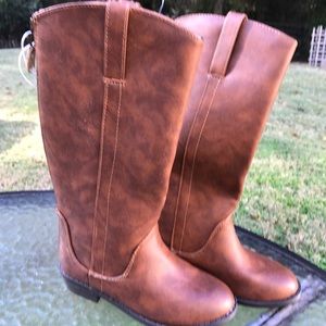 New, Cat & Jack Boots, Brown, Size 13